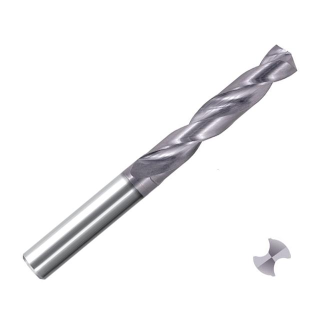 ZCC-CT 1536SU05 SU Series Solid Coated Carbide Twist Drill for General Purpose Drilling - 5xD Jobber Drill.