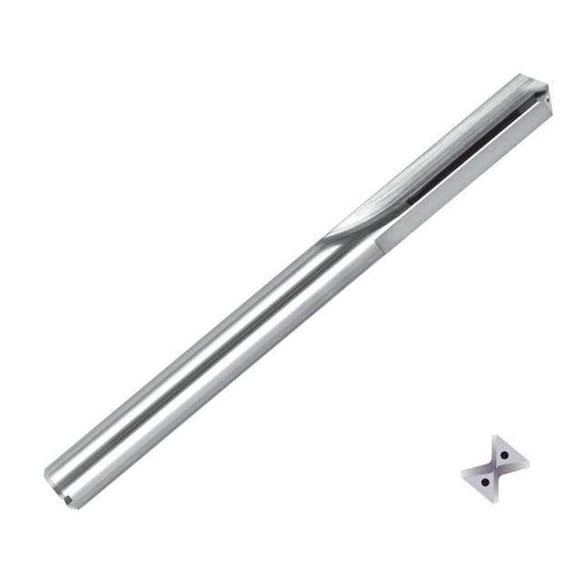 ZCC-CT 1579PC15C PC Series Solid Coated Carbide Through Coolant Straight Flute Drill for Cast Iron Drilling - 15xD Long Series.