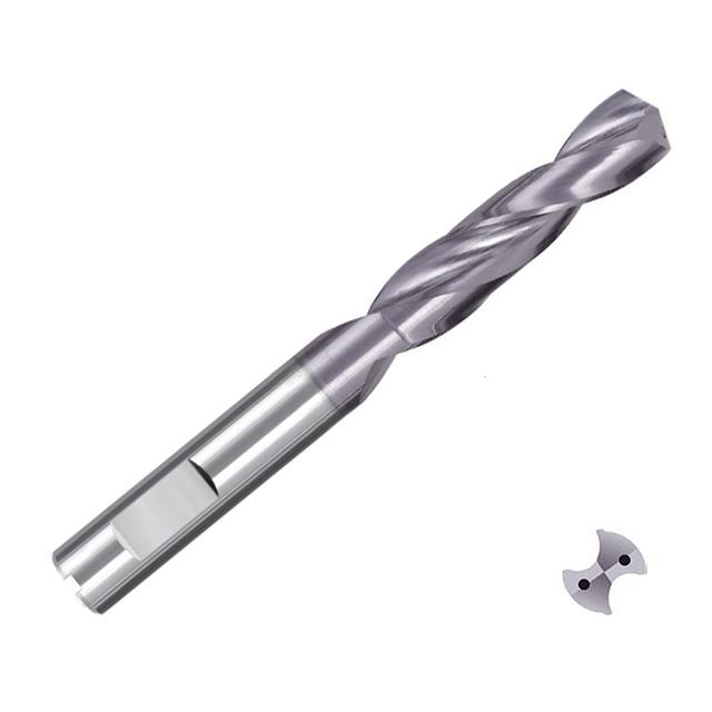 ZCC-CT 1636SU05C SU Series Solid Coated Carbide Through Coolant Twist Drill for General Purpose Drilling - 5xD Jobber Drill.