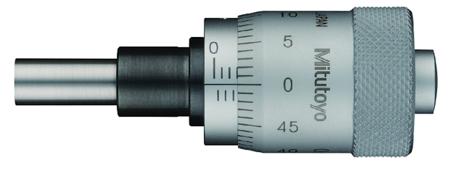 Image of micrometer head, large thimble type thimble d=20mm, 0-13mm .