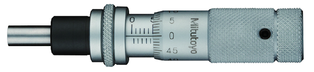 Image of micrometer head zero adjustable 0-13mm, spindle lock .