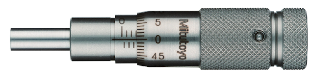 Image of micrometer head zero adjustable 0-13mm, stainless steel .