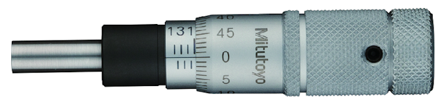 Image of micrometer head zero adjustable 0-13mm, reverse reading .