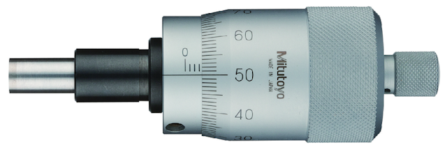 Image of micrometer head quick spindle, 1mm/rev. 0-15mm .