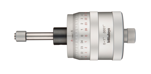 Image of micrometer head xy-stage, thimble 49mm 0-1", y-axis .