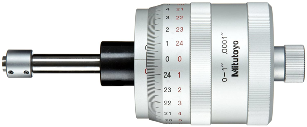 Image of micrometer head xy-stage, thimble 49mm 0-1", x-axis .