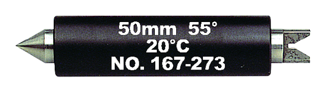 Image of setting standard screw thread micrometer 55¬∞, length: 50mm .