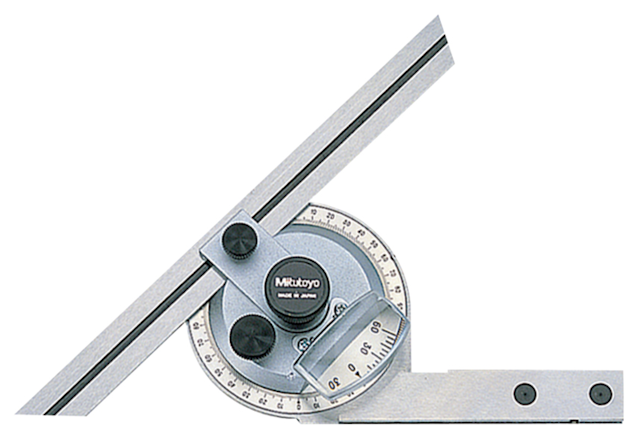 Image of universal protractor 6" blade .