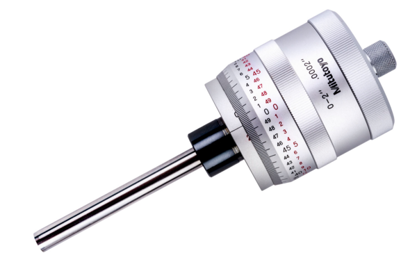 Image of micrometer head non-rotating spindle 0-2",0,05"/rev., bidirectional .