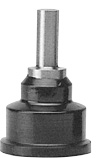 Image of spindle attachment tip spline for micrometer anvils 6,35mm .