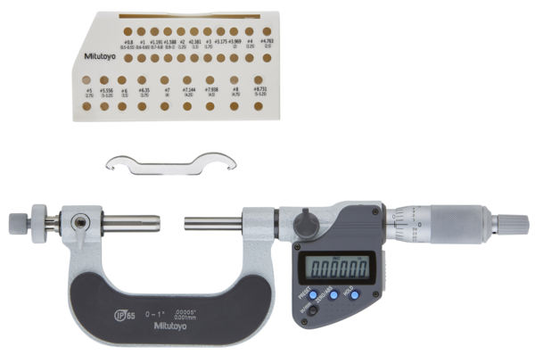 Image of digital gear tooth micrometer ip65 inch/metric, 0-1" .