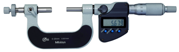 Image of digital gear tooth micrometer ip65 inch/metric, 1-2" .