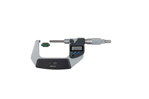 Image of digital microm., non rotating spindle inch/metric, 1-2" .