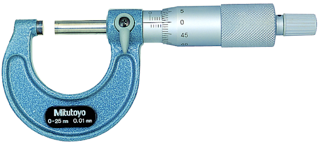 Image of outside micrometer economy design 25-50mm,0,001mm .