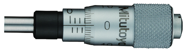 Image of micrometer head ultra-small 0-6,5mm .