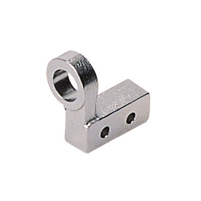 Image of fixture for micrometer head, clamp nut for 10mm stem .