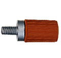 Image of color ratchet stop for analog micrometer 0-300 mm brown .