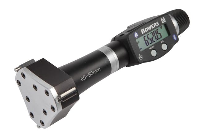 Bowers XT3 Digital Imperial Bore Gauge with Bluetooth