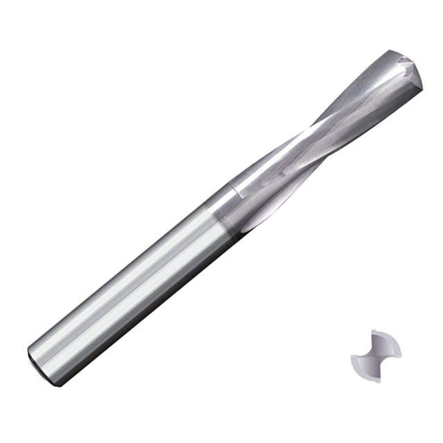 ZCC-CT 1534SH03 SH Series Solid Coated Carbide Twist Drill for Hardened Steel Drilling - 3xD Stub Drill.